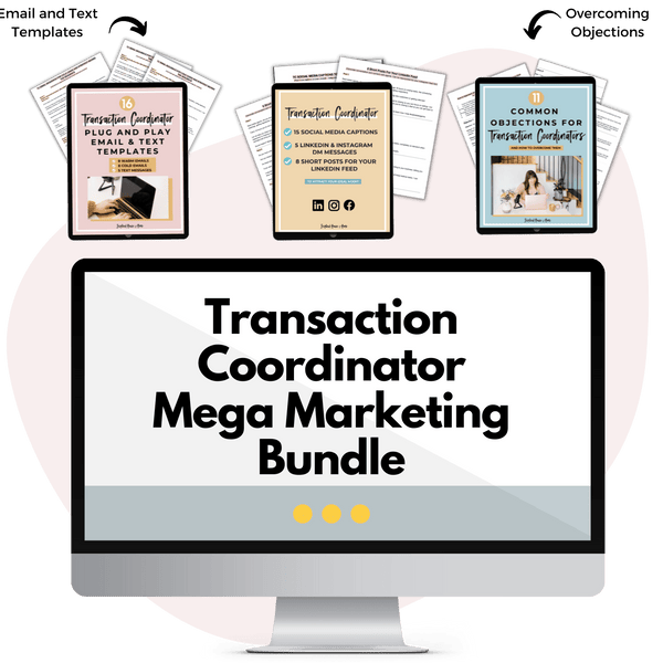 Transaction Coordinator Mega Marketing Bundle