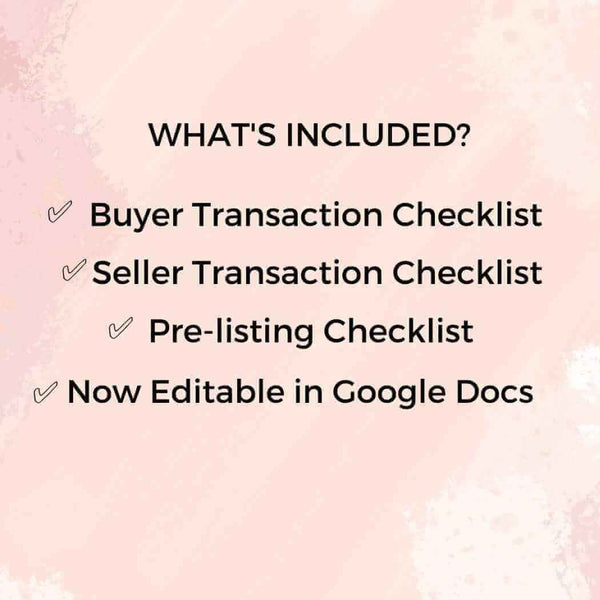 Transaction Coordinator Checklists Templates And Tools Inspired