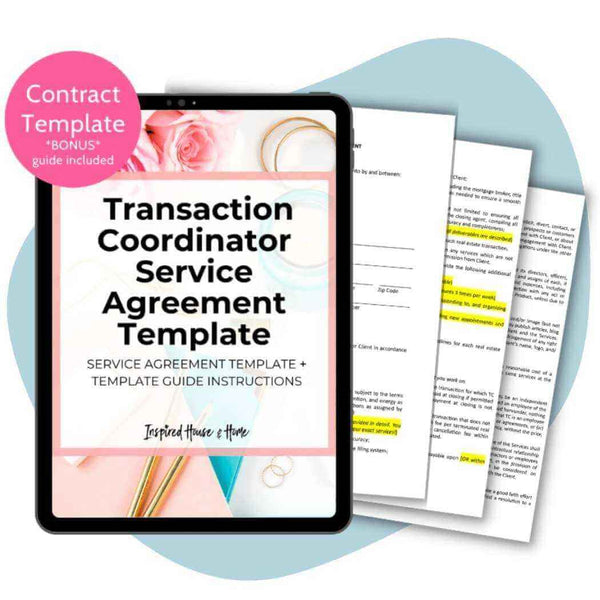 Transaction Coordinator Service Agreement